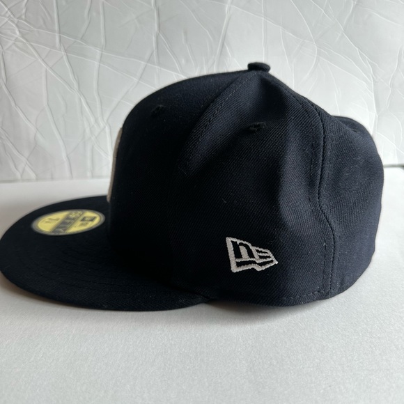 Men's New Era New York Yankees Authentic Collection 5950 Fitted (Navy // White) - Picture 5 of 7